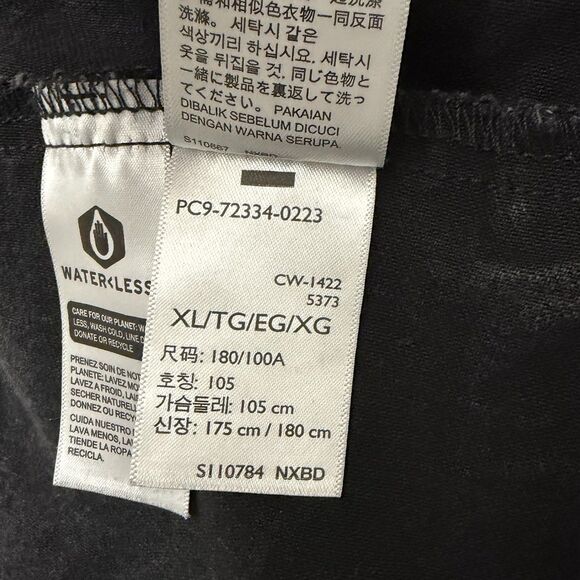 Levi's Trucker Jean Jacket Mens XL Faded Black Denim Workwear Y2K Grunge Biker - Picture 4 of 9